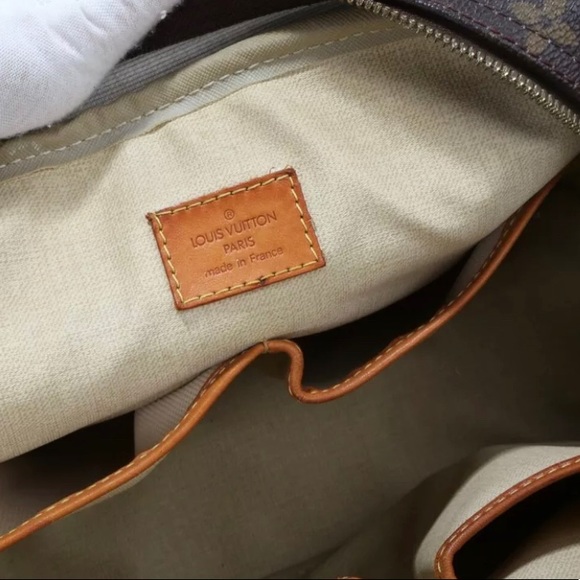 Luis Vuitton trouville monogram canvas handbag includes authentic strap - Picture 12 of 16